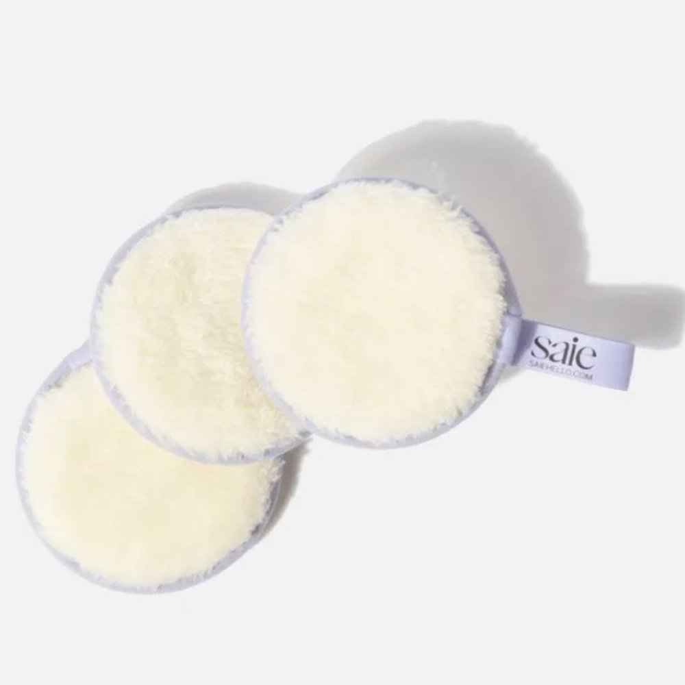 Saie Reusable Beauty Rounds (3 pack) Makeup Eraser
